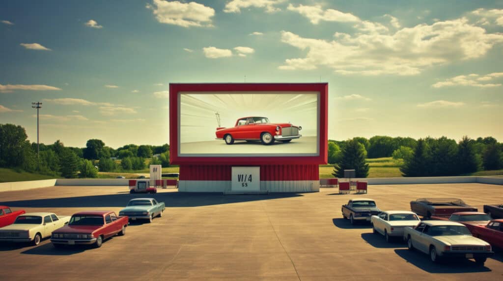 The 49er Drive-In Theatre, Valpo, Indiana