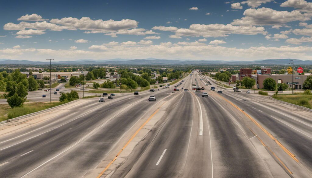 US Route 36, Westminster, Colorado
