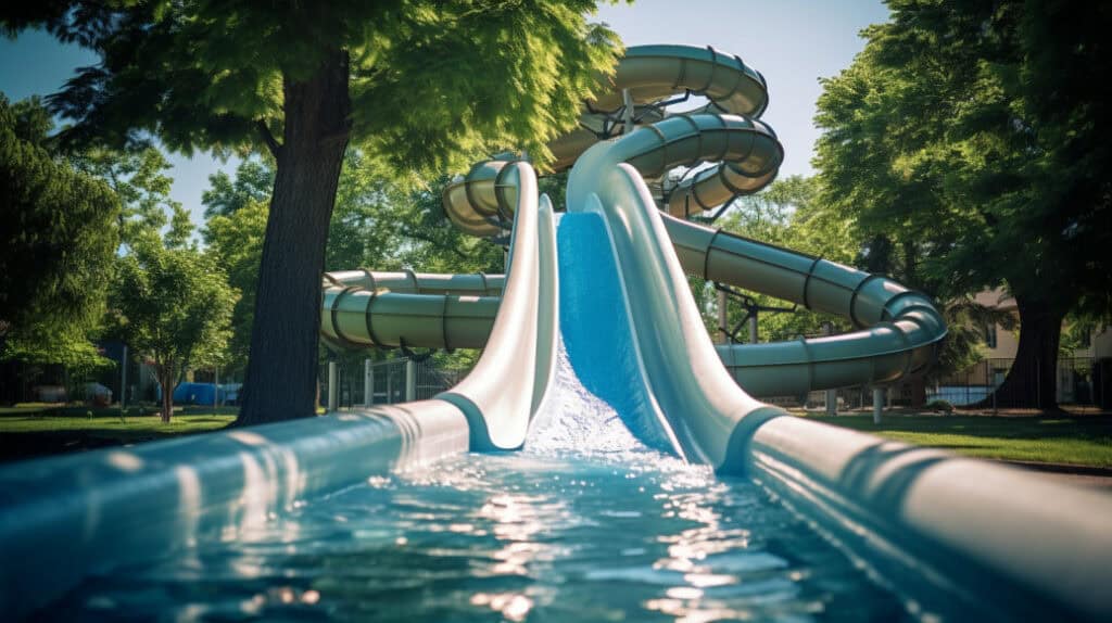 Water Slide, Fair Oaks, Indiana