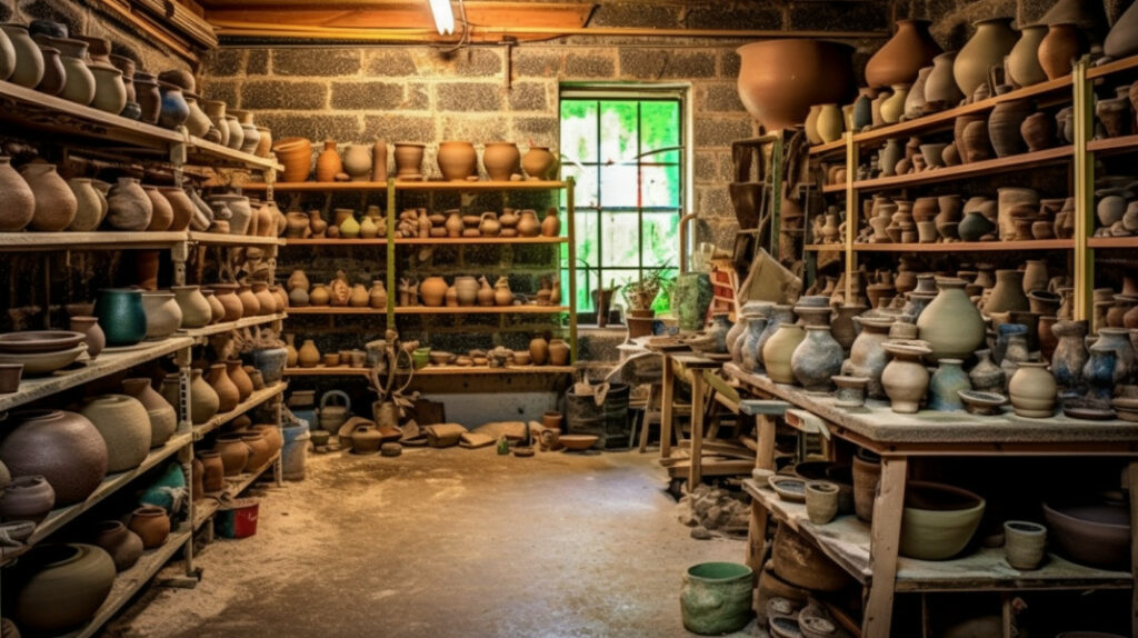 Wheel Art Pottery Studios, Peoria, Illinois