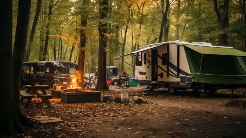 Campgrounds, Fair Oaks, Indiana