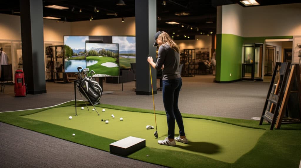 Golf Simulator, Lincoln, Illinois