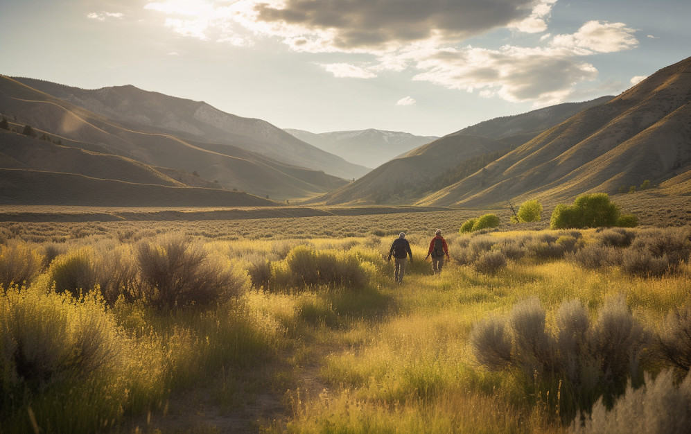 Exploring the Great Outdoors, Challis, Idaho