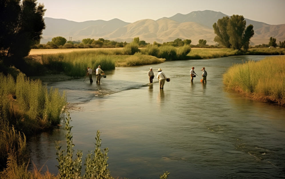 Fishing in Challis, Challis, Idaho