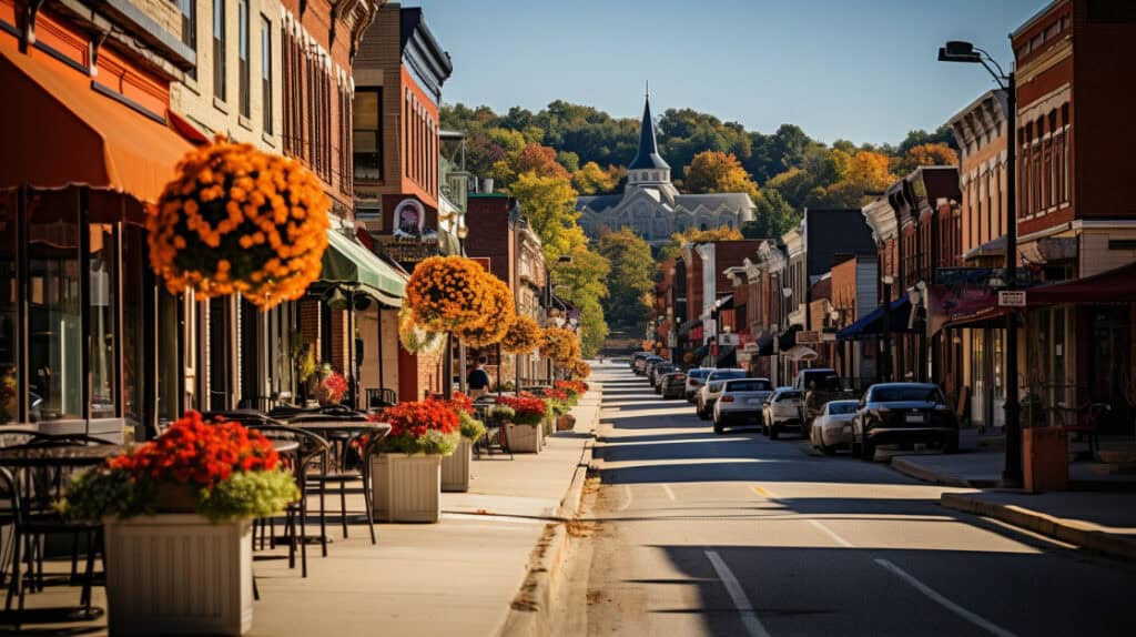 Galena's Vibrant Downtown, Galena, Illinois