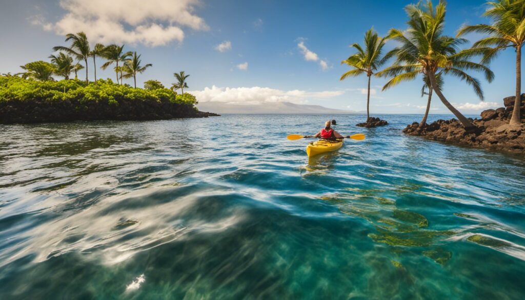 Kayaking Adventures, Wailea Maui, Hawaii