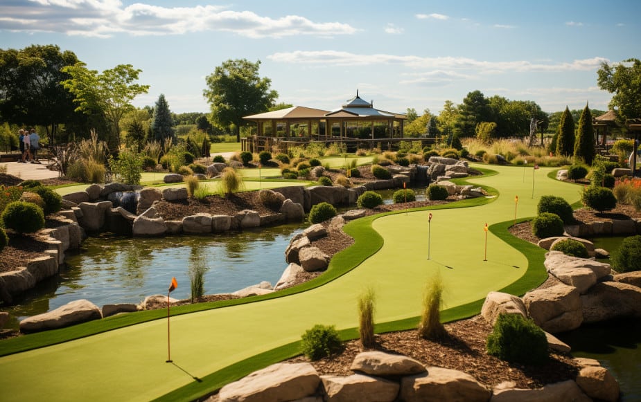 Miniature Golf, Lincoln, Illinois
