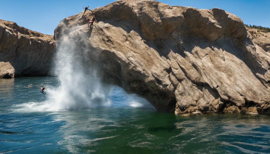 Jumping Rock Dives, Grangeville, Idaho