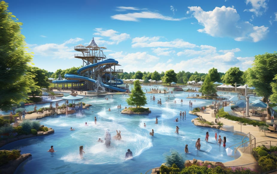 Hurricane Harbor, Gurnee, Illinois