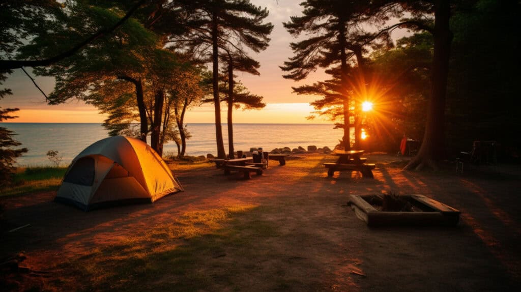 Camping Sites, Benton Harbor, Michigan