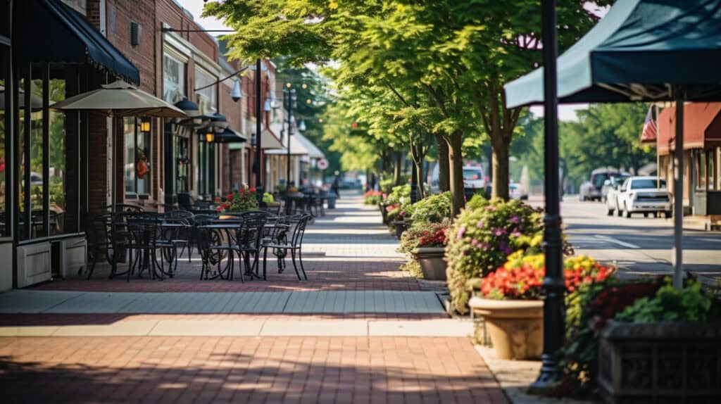Downtown Stroll, Benton Harbor, Michigan