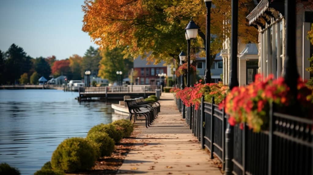 Manistee Riverwalk: A Riverside Promenade, Manistee, Michigan