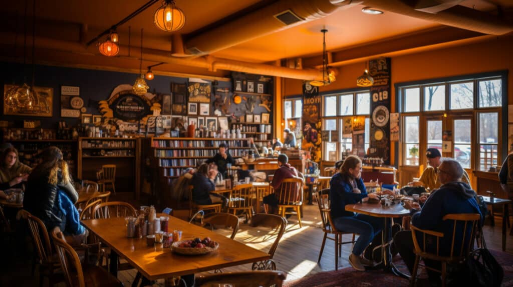 The 404 Coffee Shop, Pepin, Wisconsin