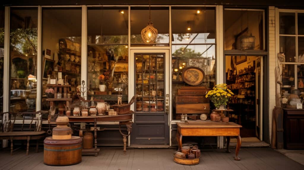 Antique Shops, Gonzales, Texas