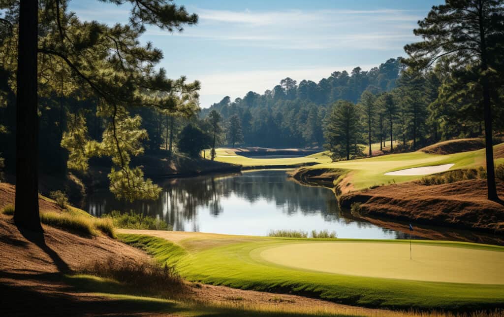 Golfing in Jasper, Jasper, Georgia