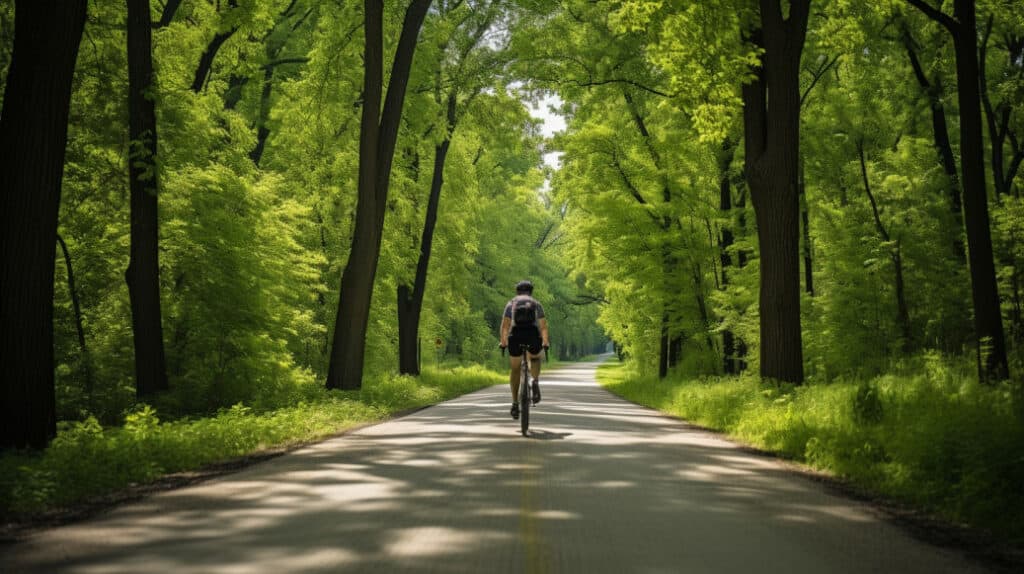 Biking, Brookfield, Wisconsin