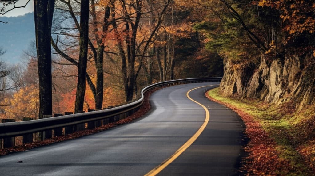 Blue Ridge Parkway, Mount Airy, North Carolina