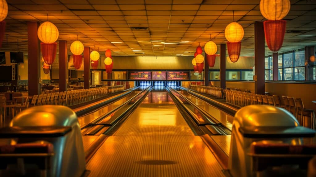 Bowling at Lucky Strike Lanes, Malone, New York