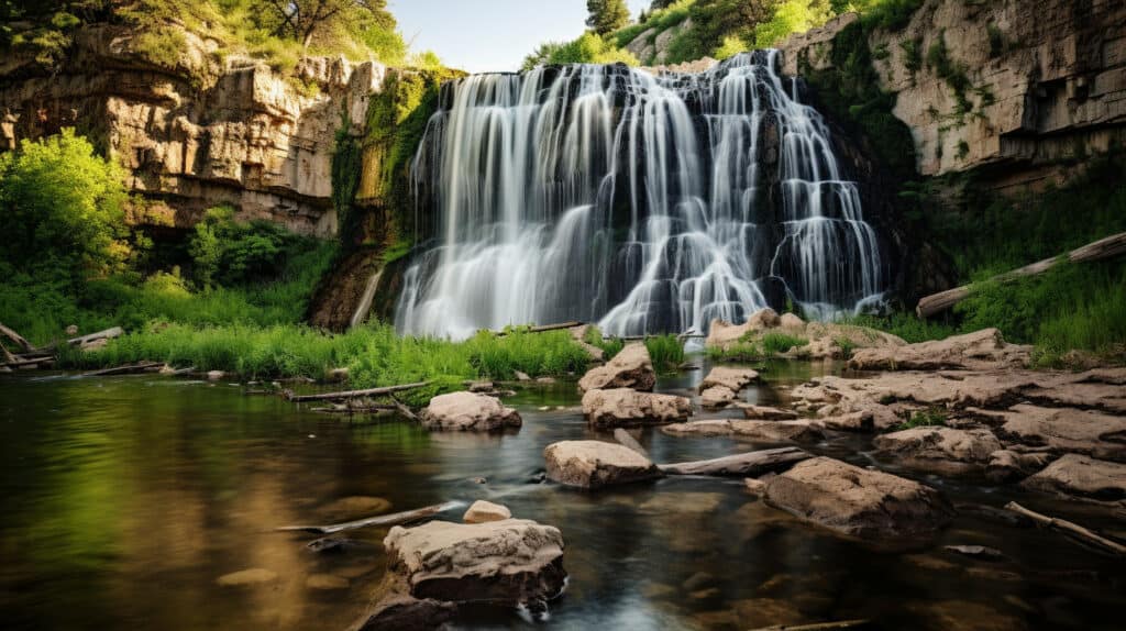 Bridal Veil Falls, Spearfish, South Dakota