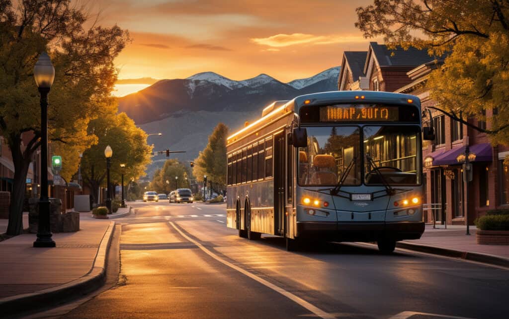 By Bus, Vernal, Utah