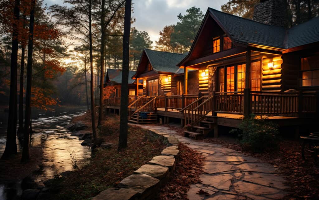 Cabins, Jasper, Georgia