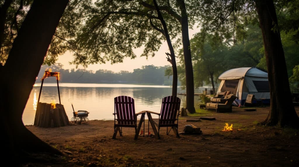 Camping, Bryan, Texas