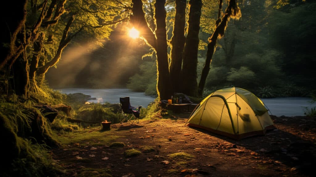 Camping in the Wild, Corvallis, Oregon