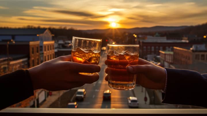 Summer events in downtown Lynchburg, Virginia