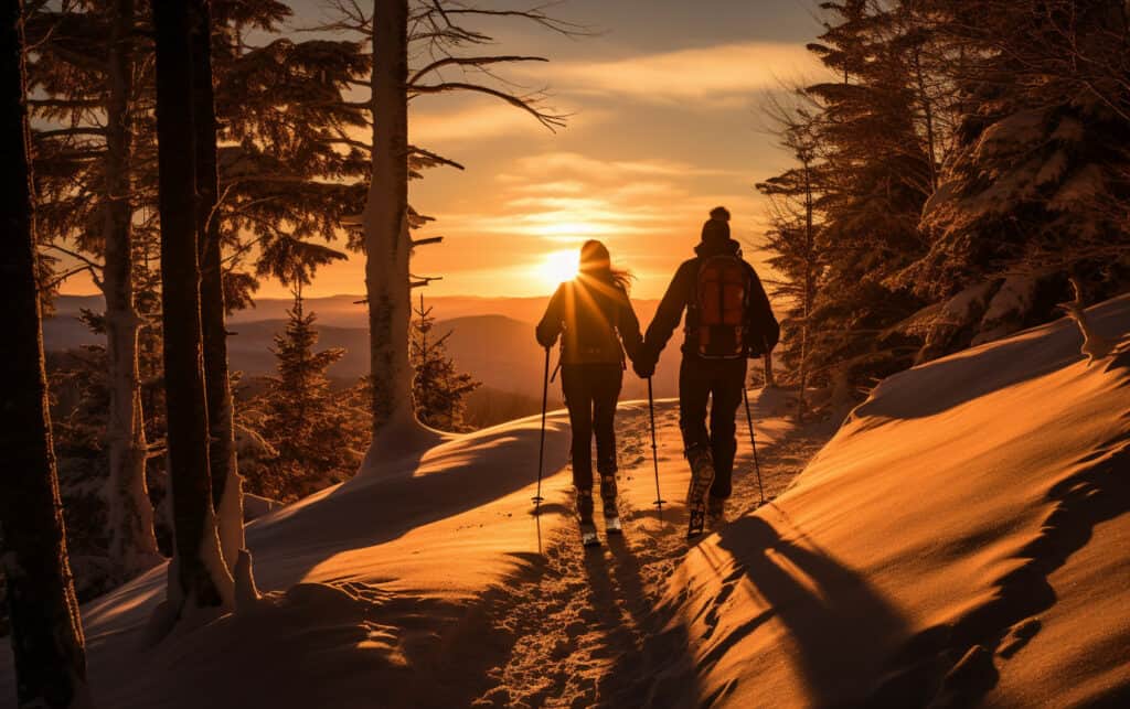 Cross-Country Skiing, Killington, Vermont