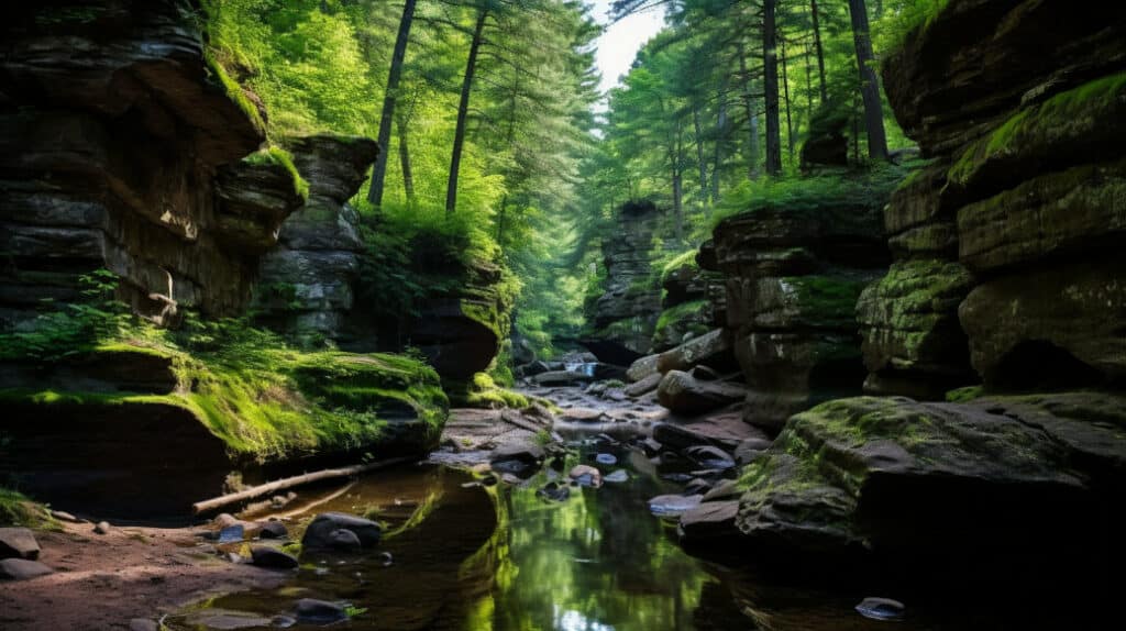 Devil's Punchbowl Preserve, Menomonie, Wisconsin