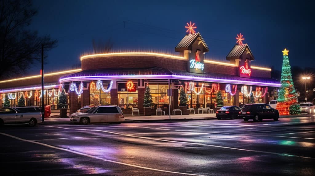 Drive-Thru Christmas Light Display, Cookeville, Tennessee