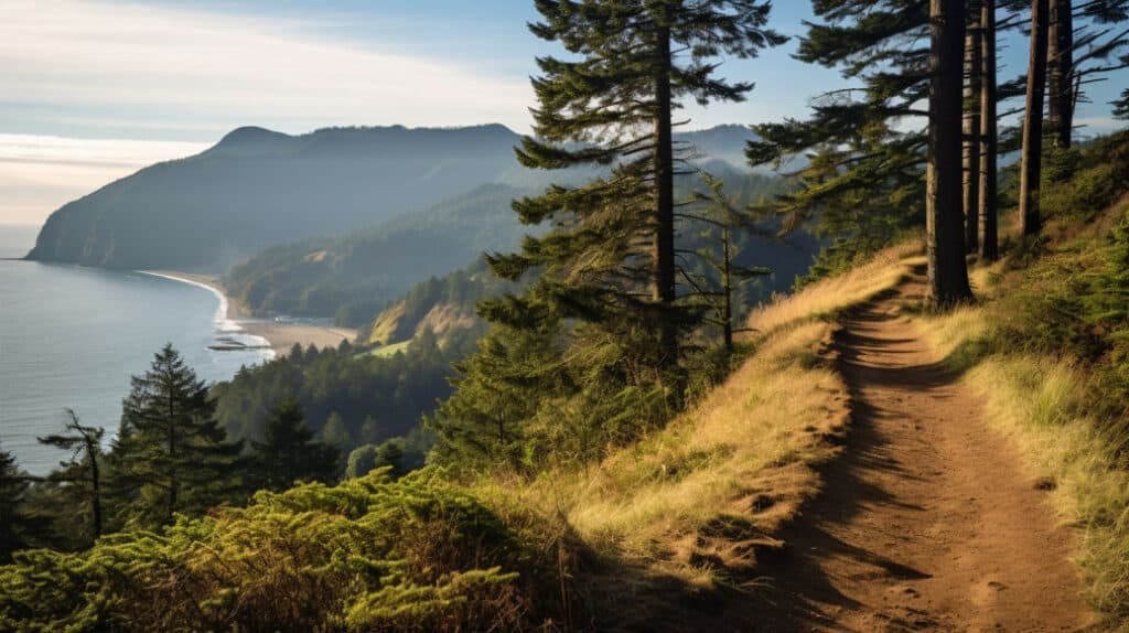 Hiking Trails, Netarts, Oregon