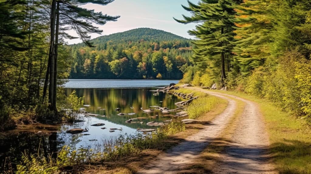 Hiking the Adirondack Trail Scenic Byway, Malone, New York