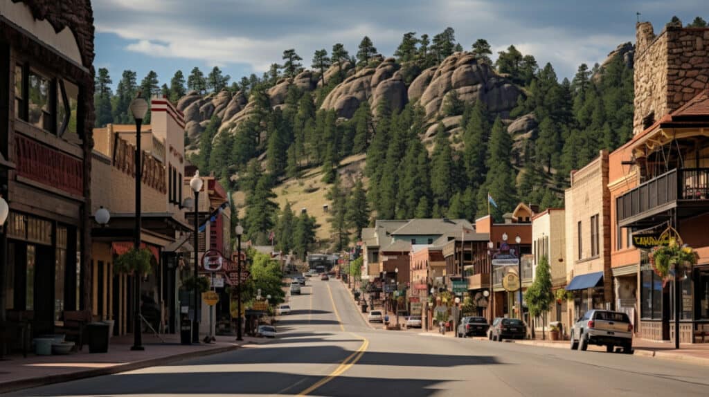 Historic Deadwood, Black Hills, South Dakota