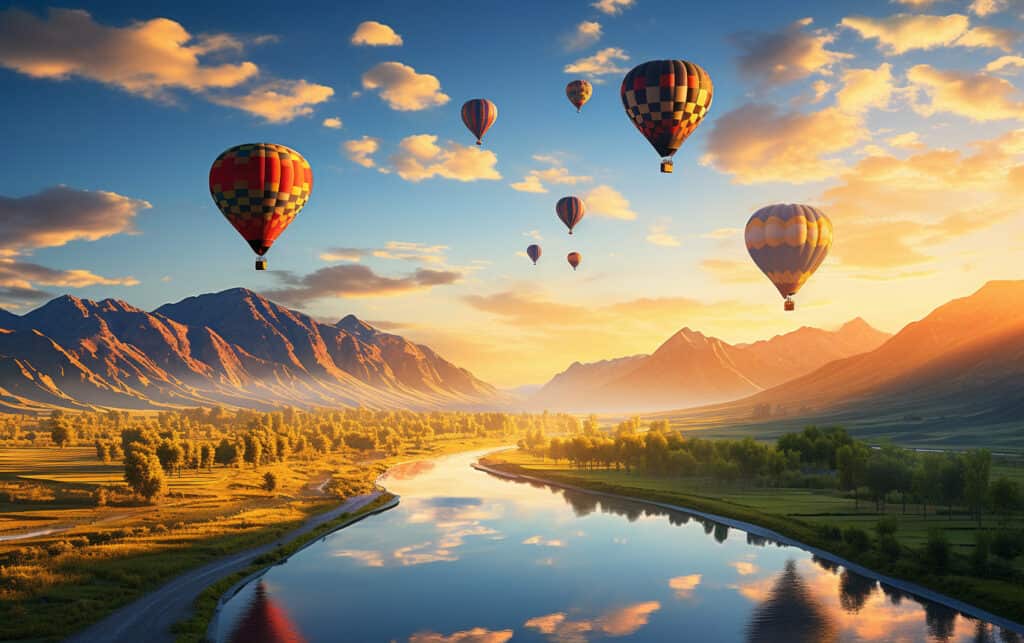 Hot Air Balloons, Sandy, Utah