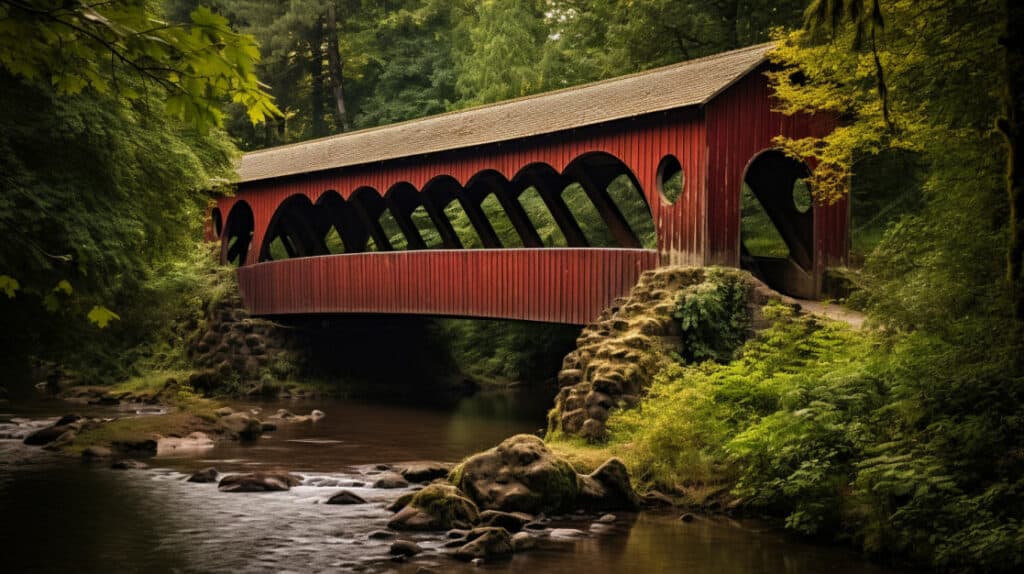 Irish Bend Covered Bridge: A Historic Landmark, Corvallis, Oregon