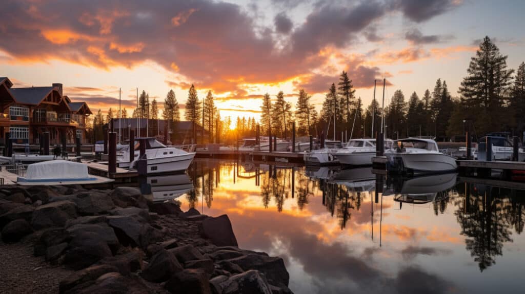 Sunriver Marina, Sunriver, Oregon