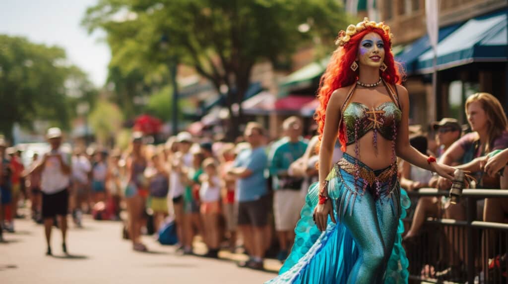 Mermaid March, San Marcos, Texas