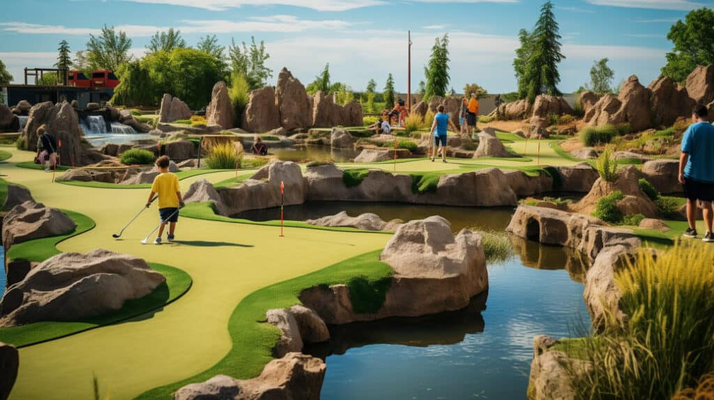 Mini-Golf Mayhem, Stevens Point, Wisconsin