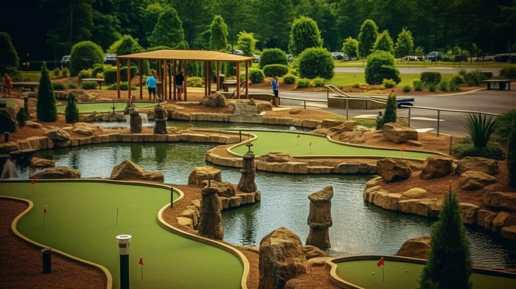 Miniature Golf, Concord, North Carolina