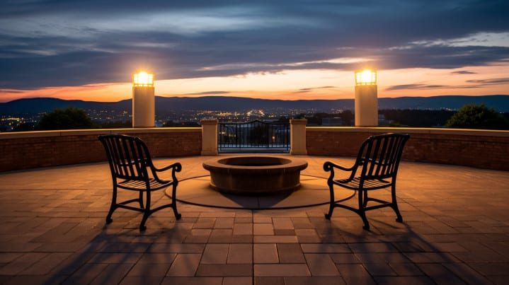 Monument Terrace in Lynchburg, Virginia