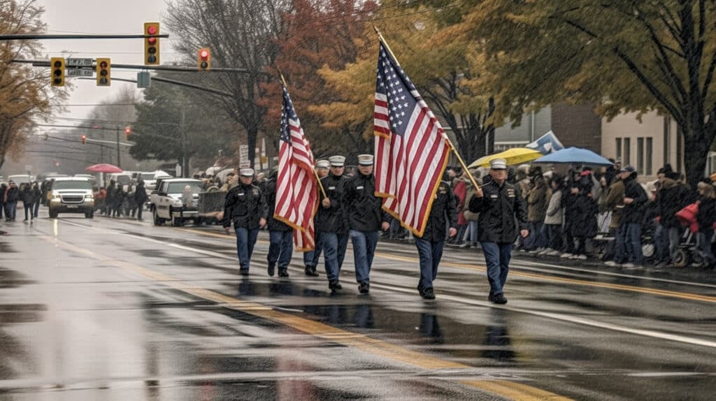 November - Veterans Day Parade, Kenton, Ohio