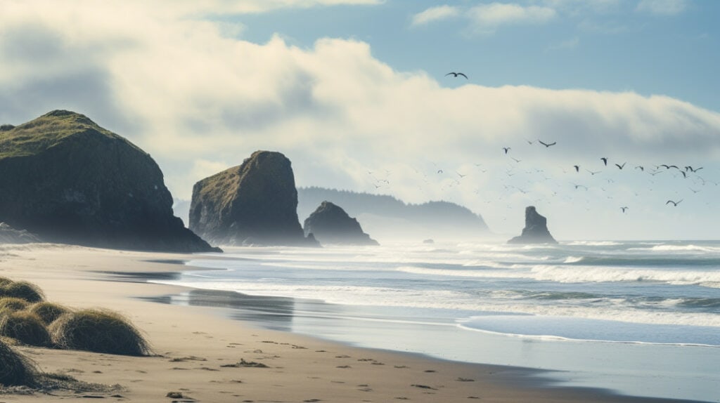 Oceanside Beach, Oceanside, Oregon