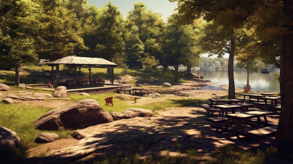 Picnic Spots in Clifton, Clifton, New York