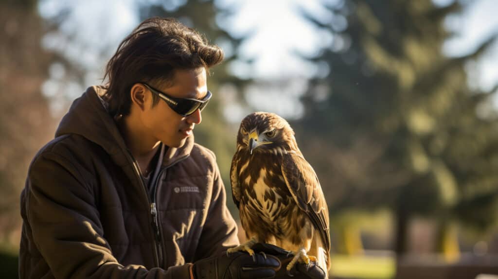 Raptor Education Program: Learning with Birds, Corvallis, Oregon