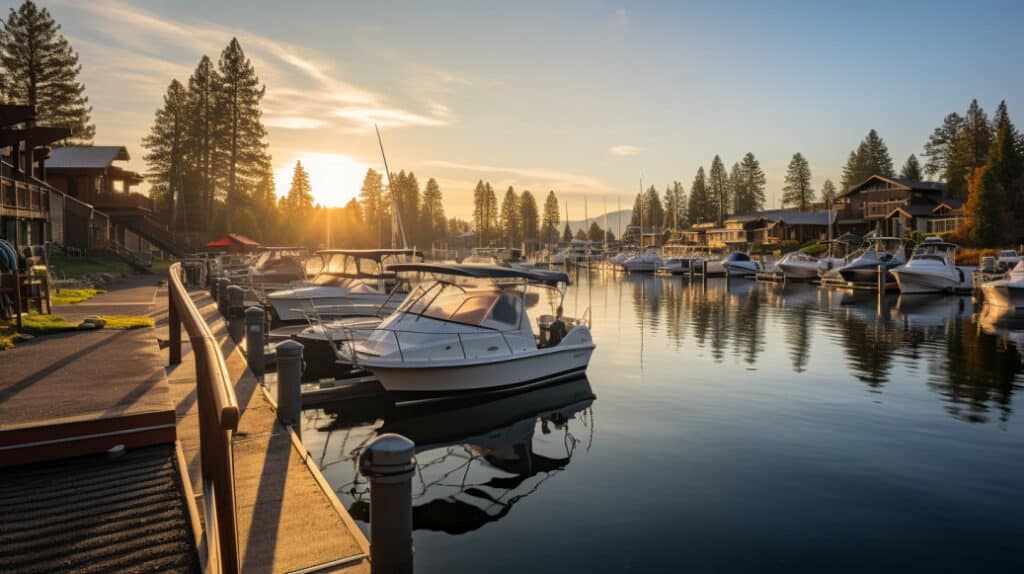 Sunriver Marina, Sunriver, Oregon