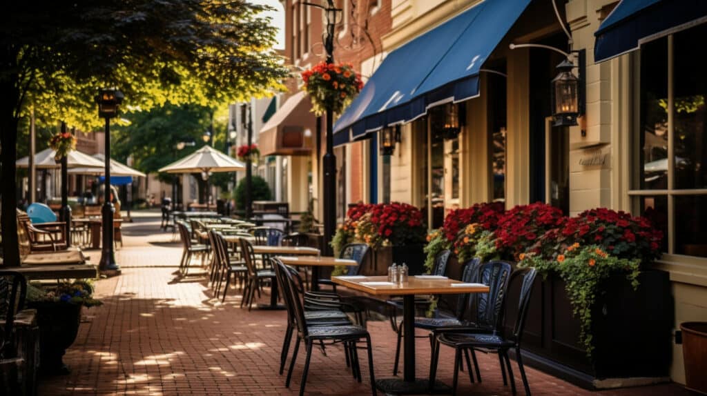 Local Restaurants and Cafes, Leesburg, Virginia
