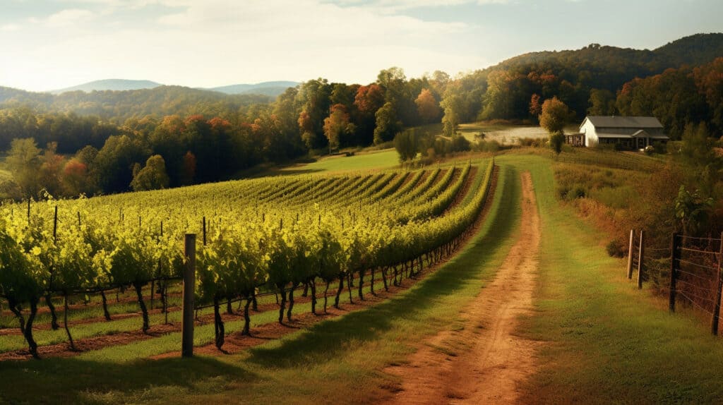 Round Peak Vineyard, Mount Airy, North Carolina