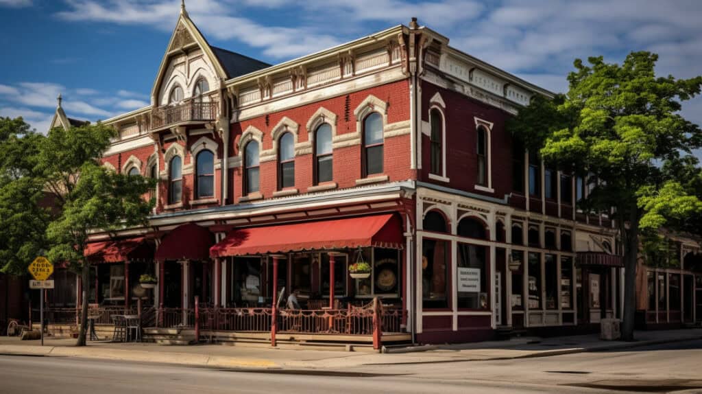 The Painted Lady Saloon, Manistee, Michigan