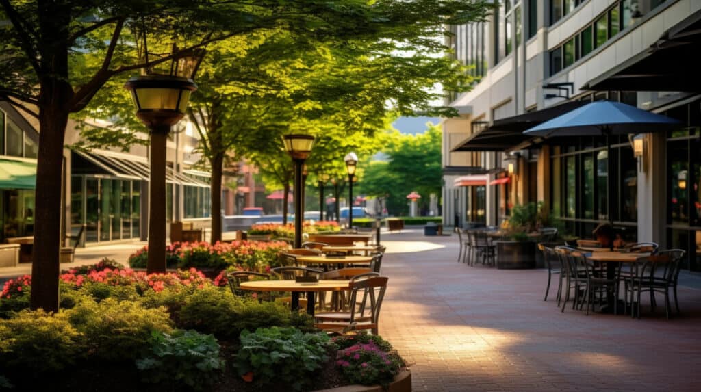 The Vibrant Reston Town Center, Reston, Virginia